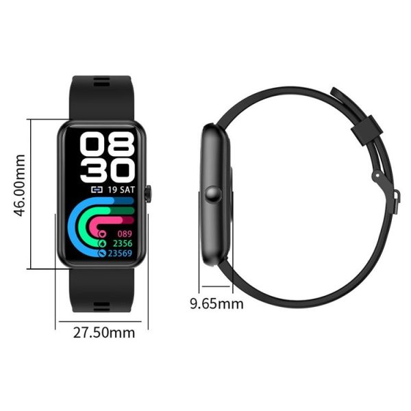 L16 1.47 inch HD Full Colorful Screen IP68 Waterproof Heart Rate Monitoring Bluetooth Sports Smart Watch (Orange) - Image 3