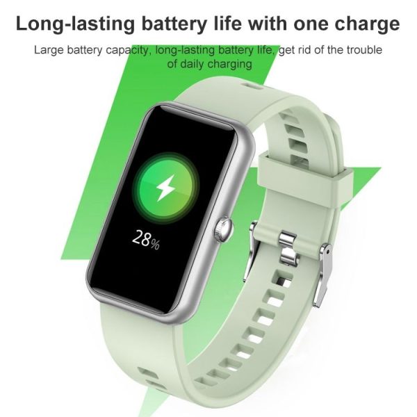 L16 1.47 inch HD Full Colorful Screen IP68 Waterproof Heart Rate Monitoring Bluetooth Sports Smart Watch (Orange) - Image 6