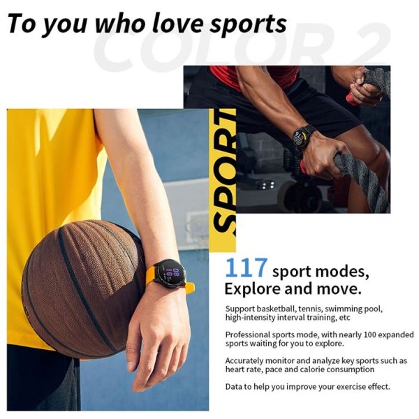 Original Xiaomi Watch Color 2 1.43 inch AMOLED Screen 5 ATM Waterproof, Support Heart Rate Monitor / GPS / 117 Sports Modes / NFC (Black) - Image 4