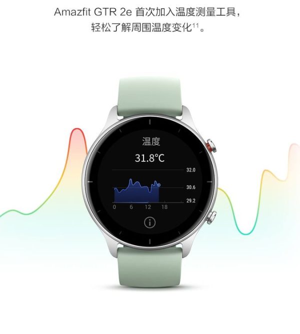 Original Xiaomi Youpin Amazfit GTR 2e Smart Watch (Ice Lake Green) - Image 8