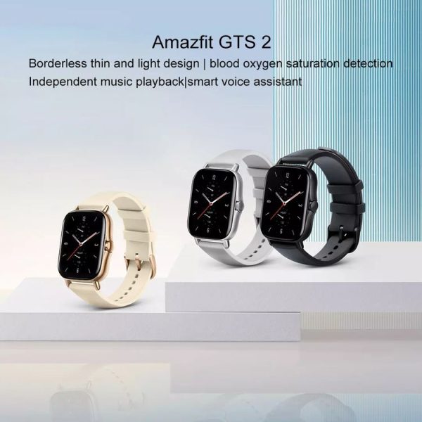 Original Xiaomi Youpin Amazfit GTS 2 Smart Watch (Streamer Gold) - Image 2