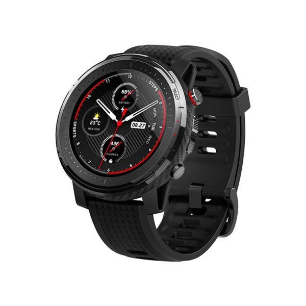 Original Xiaomi Youpin Amazfit Smart Sports Watch 3 Standard (Bright Black) - Image 2
