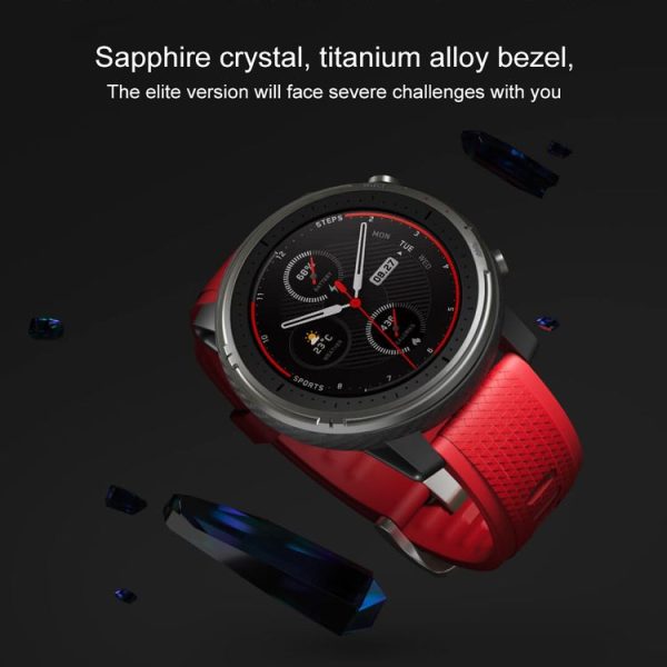 Original Xiaomi Youpin Amazfit Smart Sports Watch 3 Standard (Bright Black) - Image 5