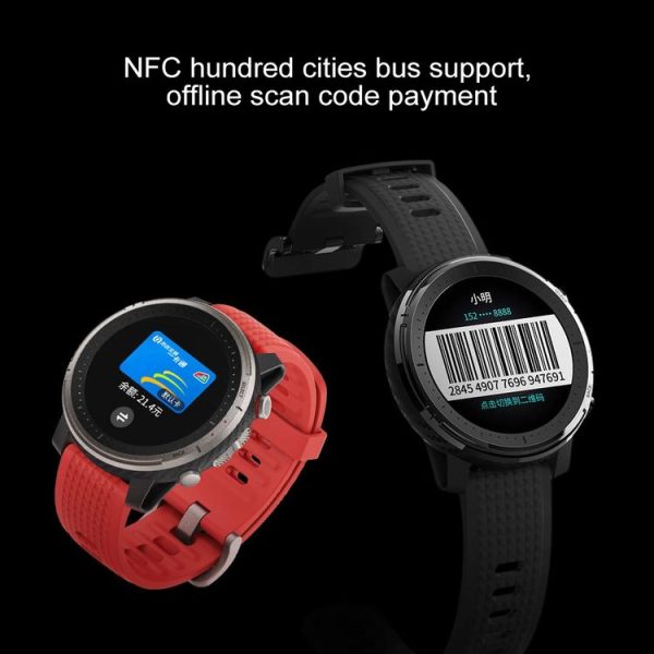 Original Xiaomi Youpin Amazfit Smart Sports Watch 3 Standard (Bright Black) - Image 9