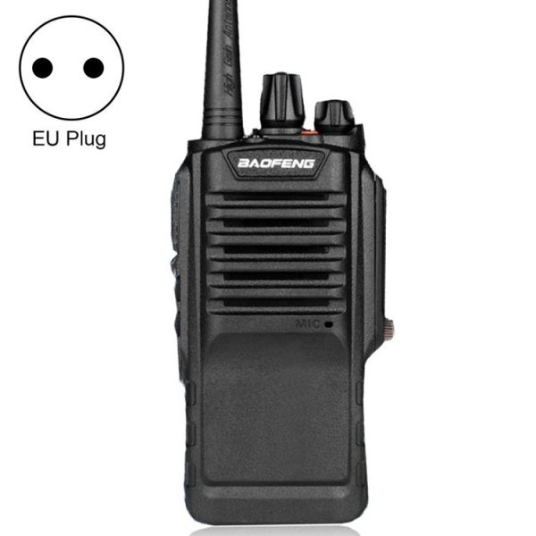 BaoFeng BF-9700 8W Single Band Radio Handheld Walkie Talkie with Monitor Function, EU Plug (Black)