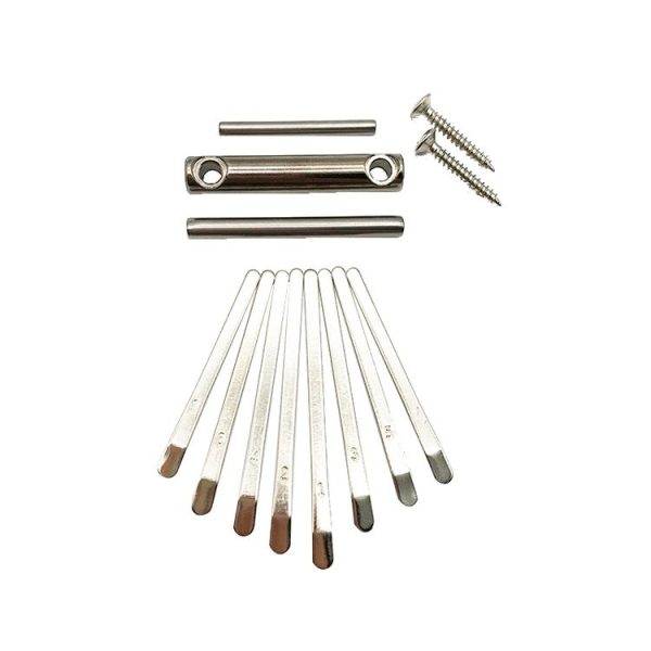 2 PCS 8 Tone Thumb Piano Keys Kalimba Pick Accessories Kit - Image 2