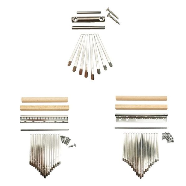 21 Tone Thumb Piano Keys Kalimba Pick Accessories Kit - Image 4