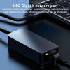 Type-C To 2500Mbps RJ45 Network Card Ethernet Adapter (Grey) - Image 2