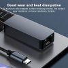 Type-C To 2500Mbps RJ45 Network Card Ethernet Adapter (Grey) - Image 6