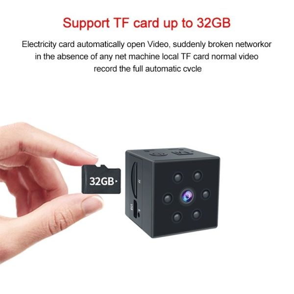 MD23 1080P HD Wireless Camera Sports Outdoor Home Computer Camera, Support Infrared Night Vision / Motion Detection / TF Card - Image 11