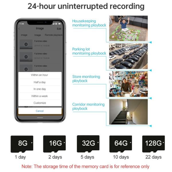 MD23 1080P HD Wireless Camera Sports Outdoor Home Computer Camera, Support Infrared Night Vision / Motion Detection / TF Card - Image 12