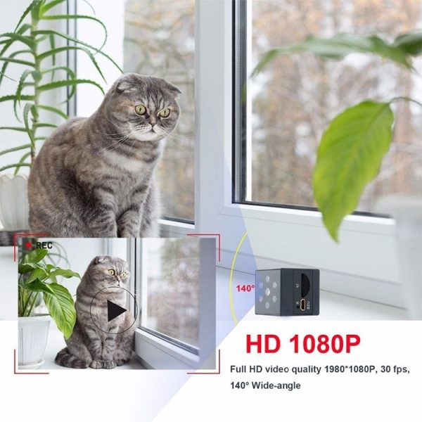MD23 1080P HD Wireless Camera Sports Outdoor Home Computer Camera, Support Infrared Night Vision / Motion Detection / TF Card - Image 13