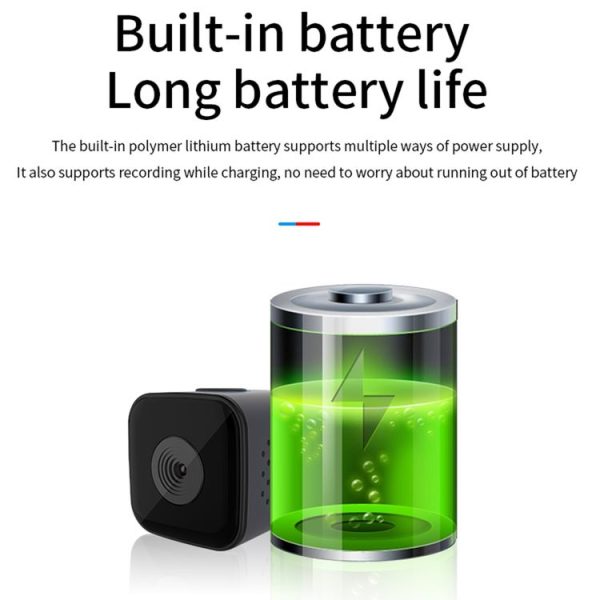 SQ28 1080P Mini Waterproof HD Smart Camera, Support Night Vision - Image 12