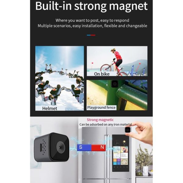 SQ28 1080P Mini Waterproof HD Smart Camera, Support Night Vision - Image 13