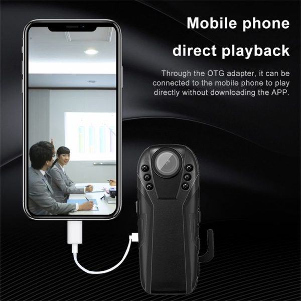 L02 1.0 Million Pixels Law Enforcement Assistant Security Recorder Camera - Image 13