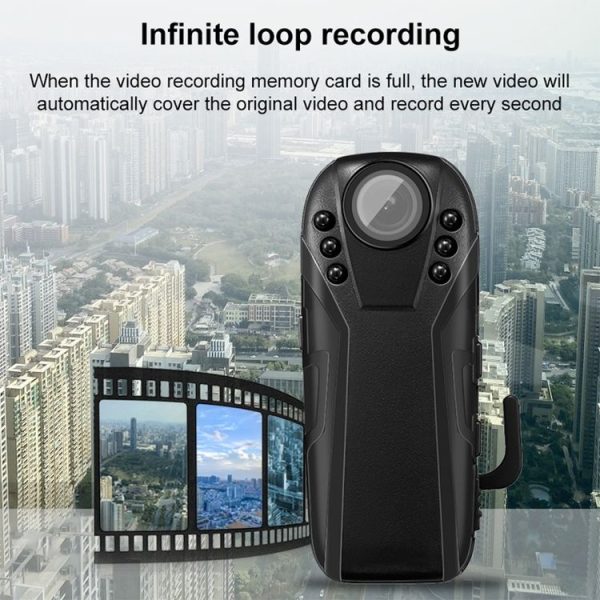 L02 1.0 Million Pixels Law Enforcement Assistant Security Recorder Camera - Image 15