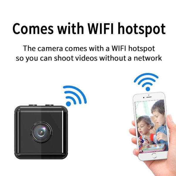 X6D HD 1080P Wireless Home Mini Surveillance Camera, Support Infrared Night Vision & Motion Detection & TF Card (White) - Image 7