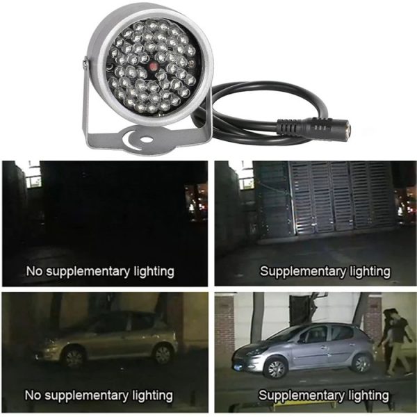 48IR 48 LEDs Infrared Fill Light Monitoring Auxiliary Lamp - Image 6