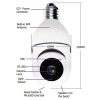 GA-C11 1080P 2MP 2.4G Single Frequency Two-way Voice Intercom Bulb Camera (White) - Image 3