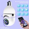 GA-C11 1080P 2MP 2.4G Single Frequency Two-way Voice Intercom Bulb Camera (White) - Image 5