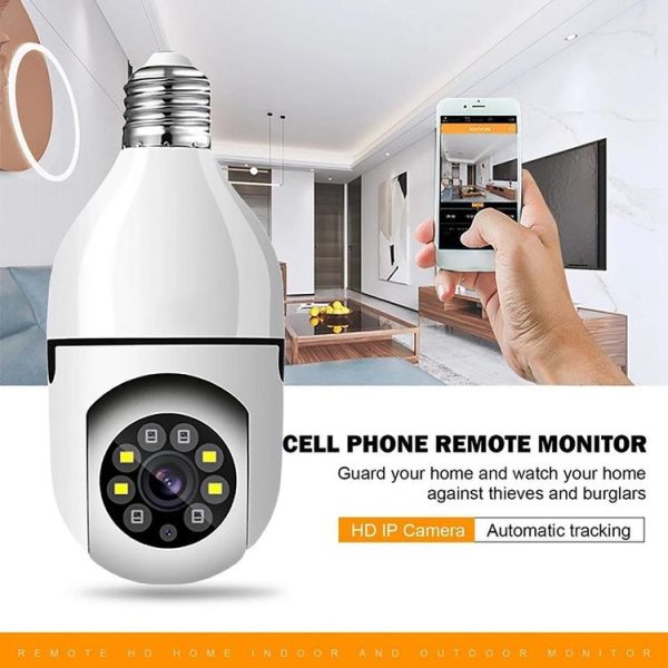 GA-C11 1080P 2MP 2.4G Single Frequency Two-way Voice Intercom Bulb Camera (White) - Image 6