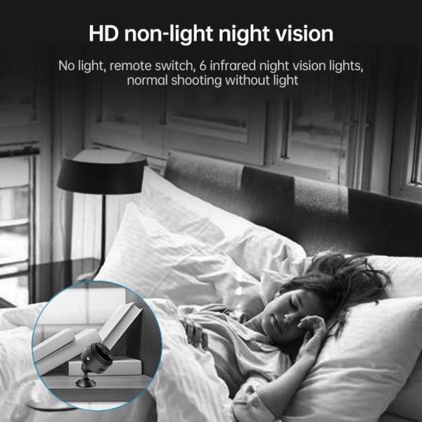 A9 1080P WiFi Wireless Network Camera Wide-angle Recorder (Black) - Image 8