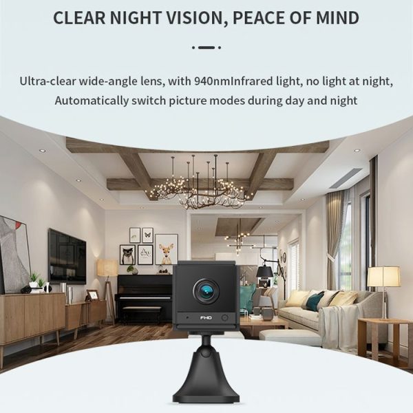 CAMSOY S20 1080P WiFi Wireless Network Action Camera Wide-angle Recorder with Mount (Black) - Image 9
