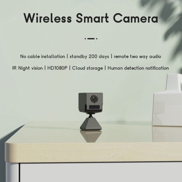 CAMSOY S50 1440P WiFi Wireless Network Action Camera Wide-angle Recorder with Mount - Image 4