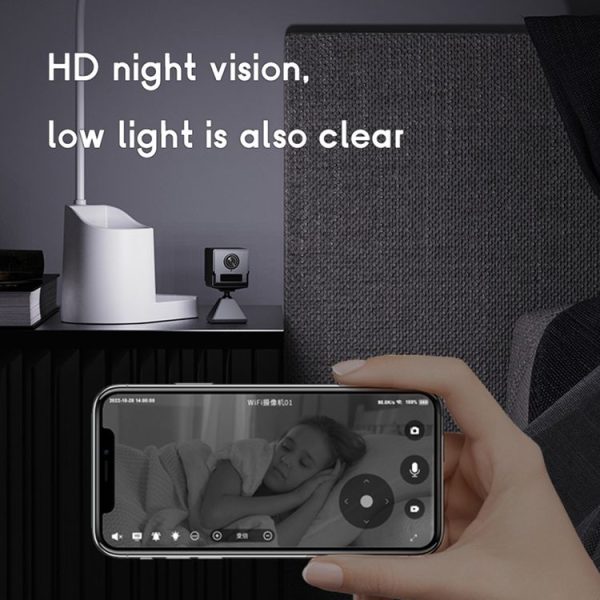 CAMSOY S50 1440P WiFi Wireless Network Action Camera Wide-angle Recorder with Mount - Image 9