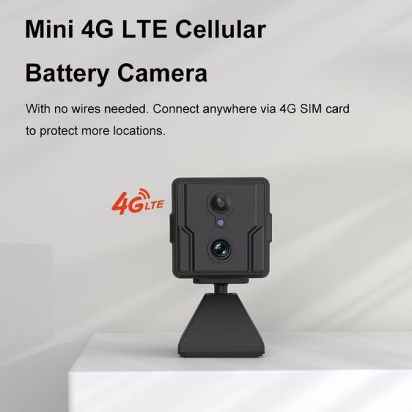 CAMSOY T9G6-EUR 4G 1080P HD Wireless Camera Network Action Camera with Mount, EU Version - Image 5