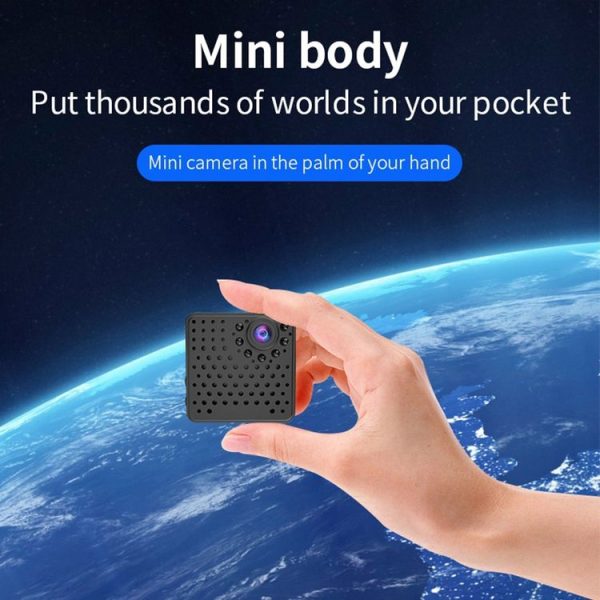 W18 1080P HD WiFi Smart Mini Security Camera, Support 155 Degrees Wide Angle & Motion Detection & Infrared Night Vision & TF Card - Image 17