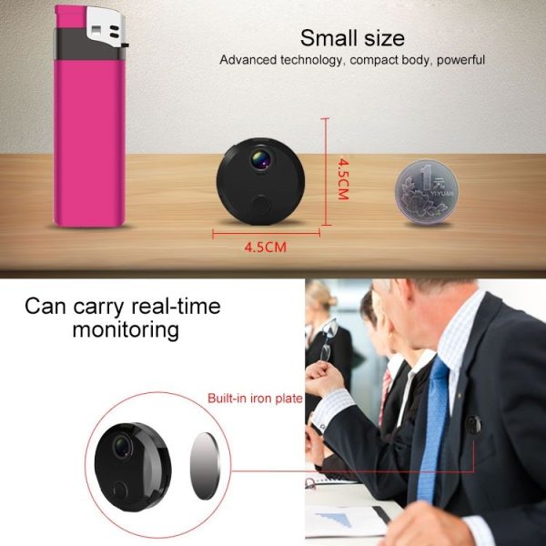 HDQ15 HD 1080P WIFI Mini Camera, with IR Night Vision & Remote Surveillance - Image 6