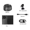 A9+ 1080P WiFi Remote Wireless Camera, Support Night Vision & Motion Detection & TF Card, Broadcom Bluetooth Solution (White) - Image 3