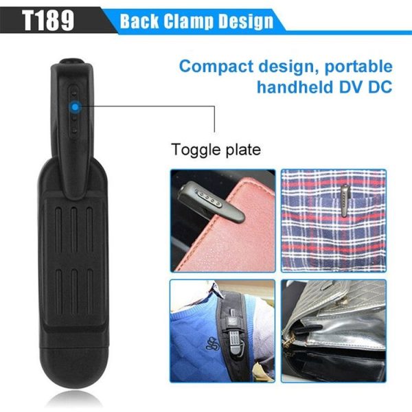 T189 64GB Mini 1080P DV Camera Video Recorder Pen - Image 3