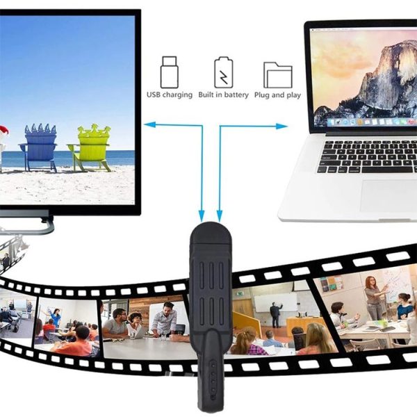 T189 64GB Mini 1080P DV Camera Video Recorder Pen - Image 5