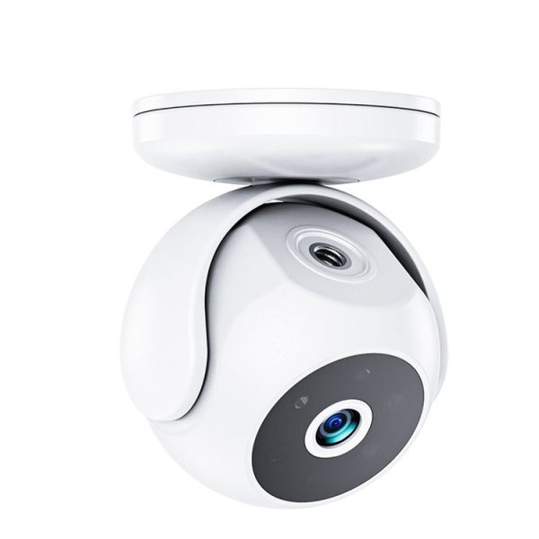 A5 Portable Mini 4K HD Camera Night Vision Home Security Micro Camcorder (White) - Image 4