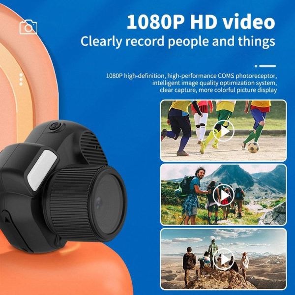 Y3000 1080P Mini Action Camera with Screen Video Recorder Sport DV Small Micro Camcorder (Black) - Image 3