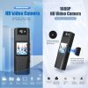 L12 180 Degrees Rotation Conference Video Recording Camera Mini HD 720P WiFi Camera (Black) - Image 2