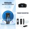 L12 180 Degrees Rotation Conference Video Recording Camera Mini HD 720P WiFi Camera (Black) - Image 8