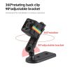 SQ11 Mini DV HD 1080P 6 LEDs Sport Recorder Camera with Holder, Support Monitor Detection & IR Night Vision & TF Card (Black) - Image 3