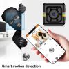 SQ11 Mini DV HD 1080P 6 LEDs Sport Recorder Camera with Holder, Support Monitor Detection & IR Night Vision & TF Card (Black) - Image 6