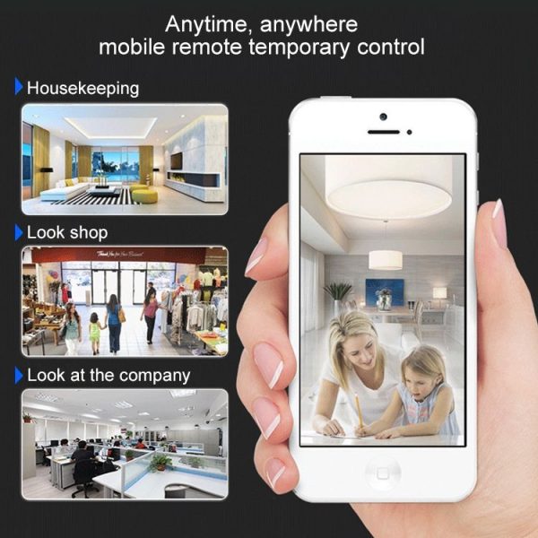 V380 1280X720P Resolution Surveillance Camera Wireless Network Camera HD Mobile Phone Remote Monitor Matte bracket - Image 8
