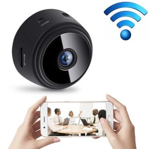 A9 720P Wifi Wireless Network Camera Wide-angle Recorder (Black)