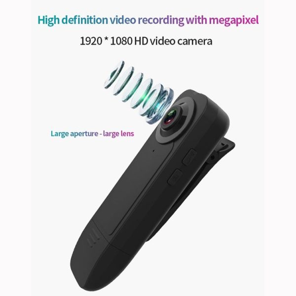 A18 1080P HD Portable Smart Extra Long Standby Recording Pen Camera (Black) - Image 3