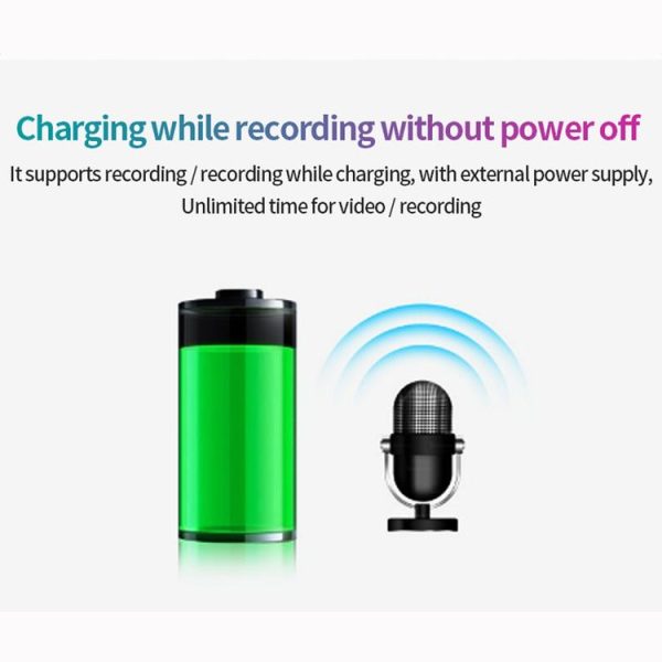 A18 1080P HD Portable Smart Extra Long Standby Recording Pen Camera (Black) - Image 5
