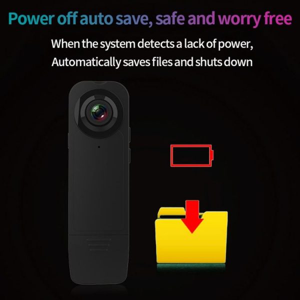A18 1080P HD Portable Smart Extra Long Standby Recording Pen Camera (Black) - Image 6