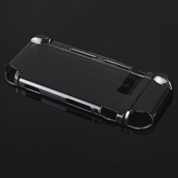 Nintendo Switch Game Console Hard Plastic Crystal Case Cover Protector Back Case (Black) - Image 3