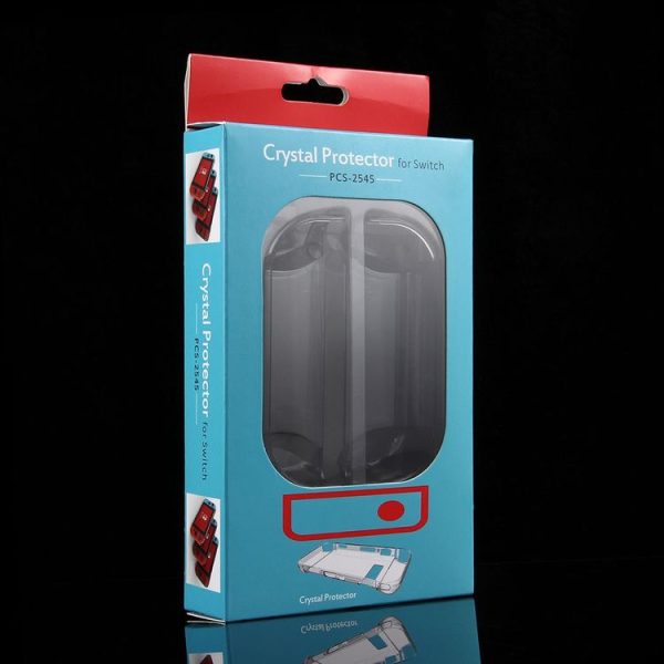 Nintendo Switch Game Console Hard Plastic Crystal Case Cover Protector Back Case (Black) - Image 6