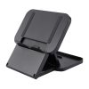 Nintendo Switch Joy-Con NS NX Console Control ABS Portable Compact Playstand Adjustable Height Foldable Bracket Stand Holder (Black) - Image 2