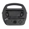 Nintendo Switch Joy-Con Game Controller Handle Racing Steering Wheel Game Controller Handle Steering Wheel Bracket, Not Included Controller (Black)